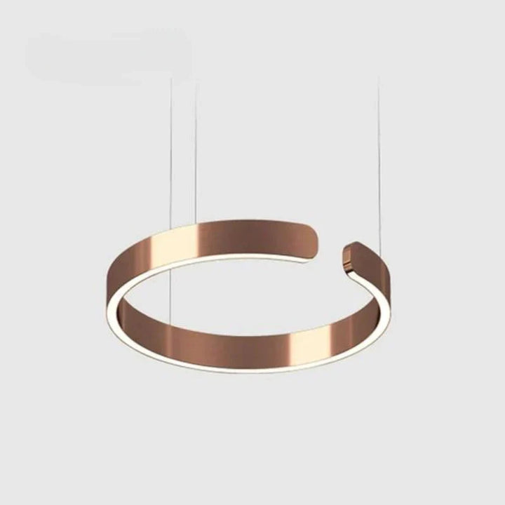 LED Pendant Ceiling Light Metal &amp; Acrylic Dome 40/60/80 cm | Black, Gold, Rose Gold, White | Dimmable, 3 Colour Temperatures 18