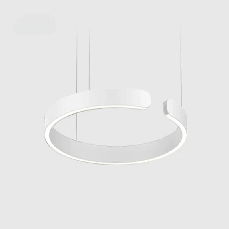 LED Pendant Ceiling Light Metal &amp; Acrylic Dome 40/60/80 cm | Black, Gold, Rose Gold, White | Dimmable, 3 Colour Temperatures 15