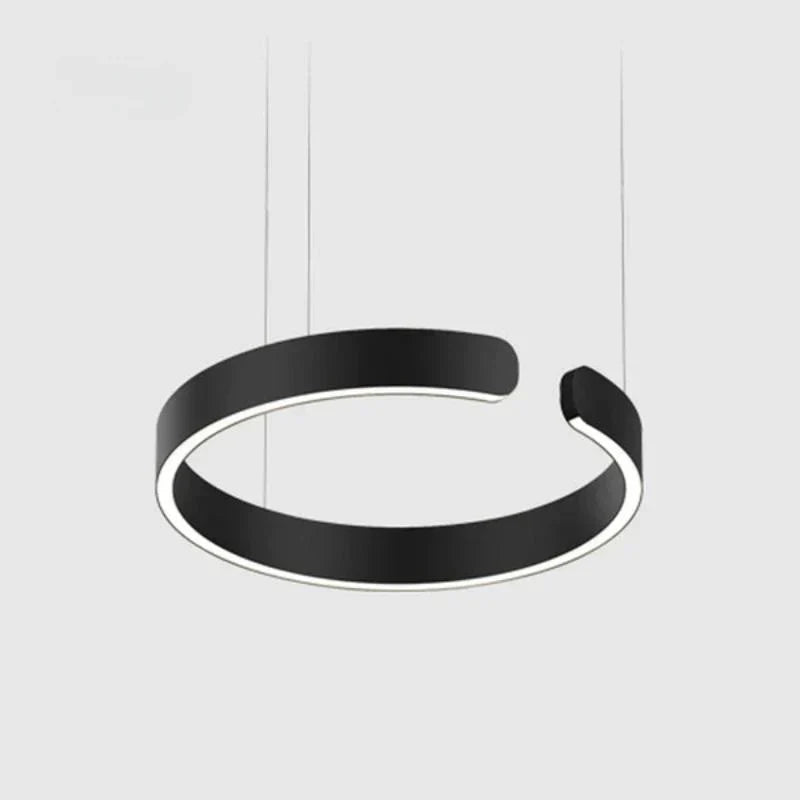 LED Pendant Ceiling Light Metal &amp; Acrylic Dome 40/60/80 cm | Black, Gold, Rose Gold, White | Dimmable, 3 Colour Temperatures 13