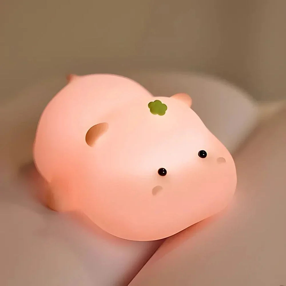 Silicone Squeeze Night Light | Adjustable 3-Level Brightness &amp; Rechargeable | 30-Minute Sleep Timer for Bedtime 8