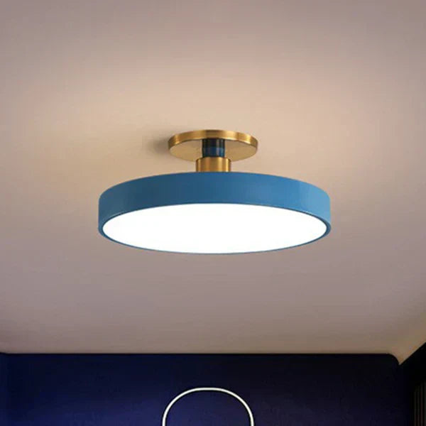 LED Ceiling Lamp Round Modern Flush Mount with Dual Colour Temperature 2