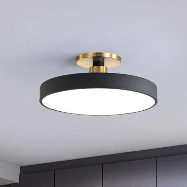 LED Ceiling Lamp Round Modern Flush Mount with Dual Colour Temperature 6