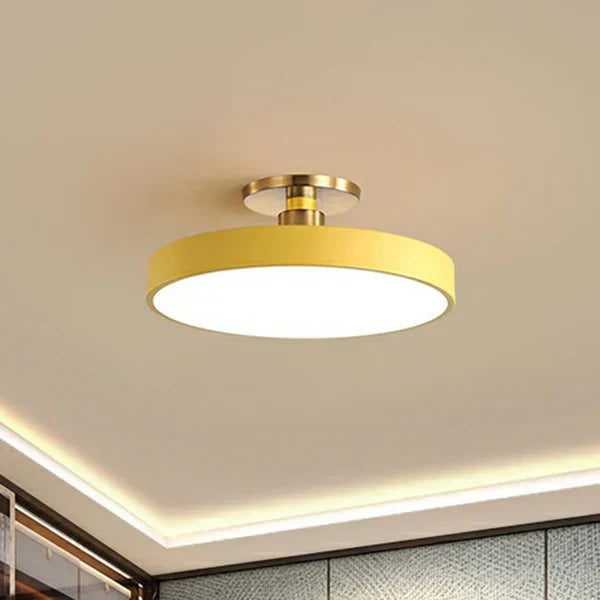 LED Ceiling Lamp Round Modern Flush Mount with Dual Colour Temperature 3