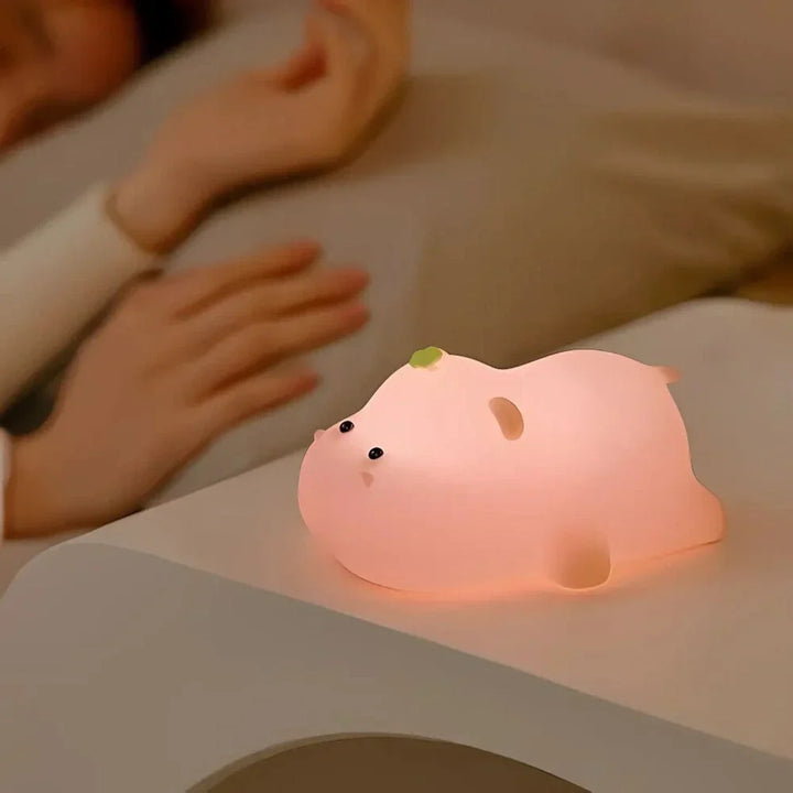 Silicone Squeeze Night Light | Adjustable 3-Level Brightness &amp; Rechargeable | 30-Minute Sleep Timer for Bedtime 24
