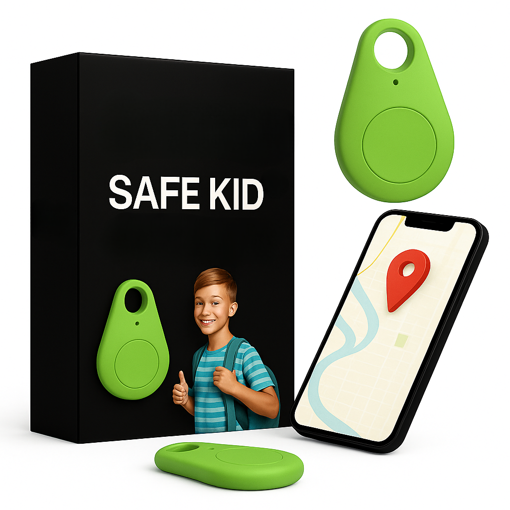 Child GPS Location Tracker | Real-Time Tracking, SOS Alerts &amp; Bluetooth | Waterproof IP67 with 5-Day Battery Life 20