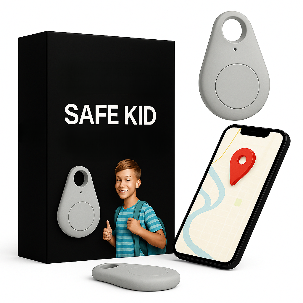 Child GPS Location Tracker | Real-Time Tracking, SOS Alerts &amp; Bluetooth | Waterproof IP67 with 5-Day Battery Life 18
