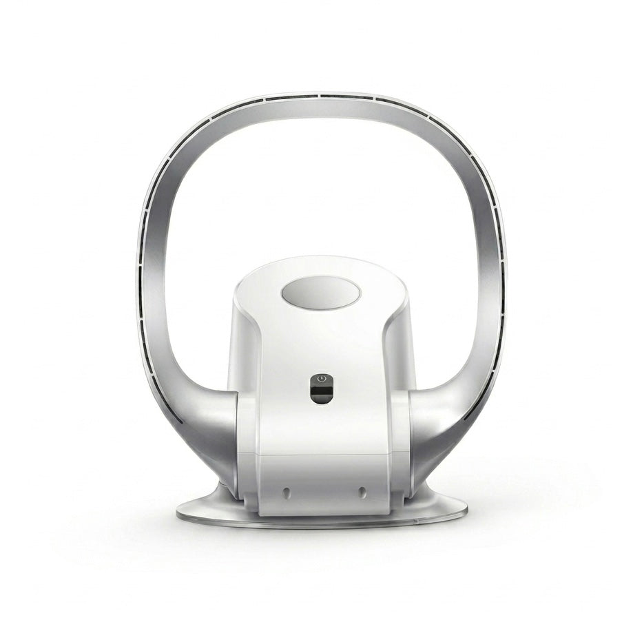 Bladeless Wall Fan | 10 Speeds | 35dB | Remote Control | 1–8hr Timer | Wall Mount & Tabletop