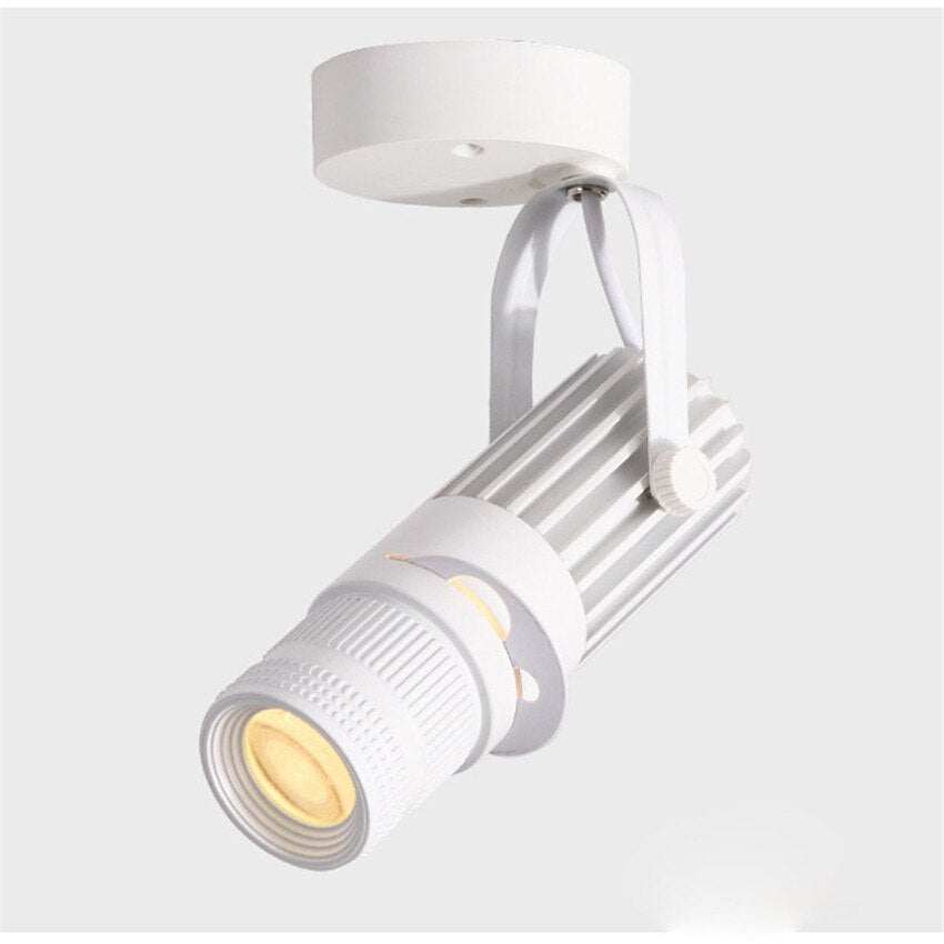 Adjustable LED Ceiling Spotlight | Swivel Head, 3 Colour Temperatures, Dimmable | Aluminium, 85-265V Universal Voltage 4