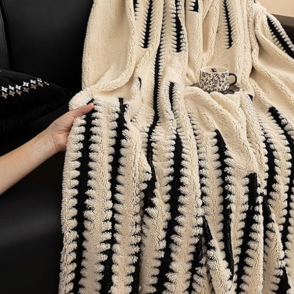Tufted Sofa Throw Blanket, 180 x 230 cm | Non-Slip Backing, Machine Washable | Plush Cosy Cover for Sofas &amp; Sectionals 8