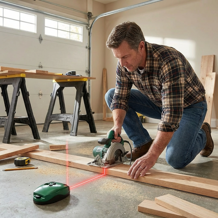 Laser Level Cross Line | Compact Alignment Tool for Shelves &amp; Pictures | Quick Accurate Markings Without Measuring 8