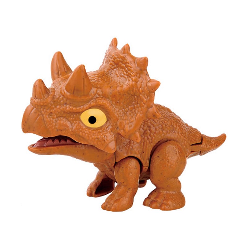 Dinosaur Toy Finger Puppet Bite-Ready Rounded Edges with Movable Tail 15