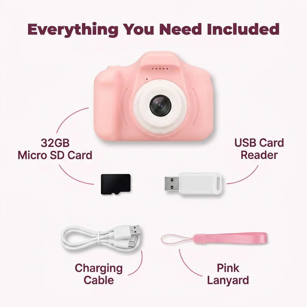 Vintage-Style Digital Camera | Grainy Film-Effect Photos | Reusable Pocket-Sized Alternative to Disposable Cameras 4
