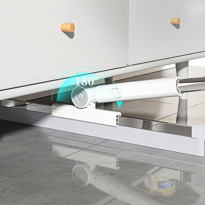 3-in-1 Silicone Wiper | Rotating Telescopic Floor Squeegee