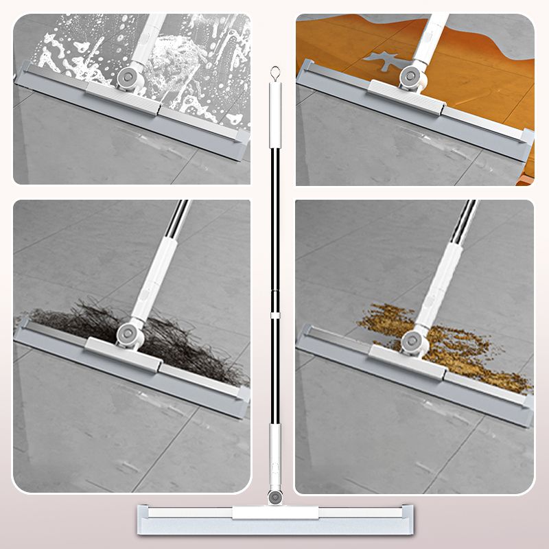 3-in-1 Silicone Wiper | Rotating Telescopic Floor Squeegee
