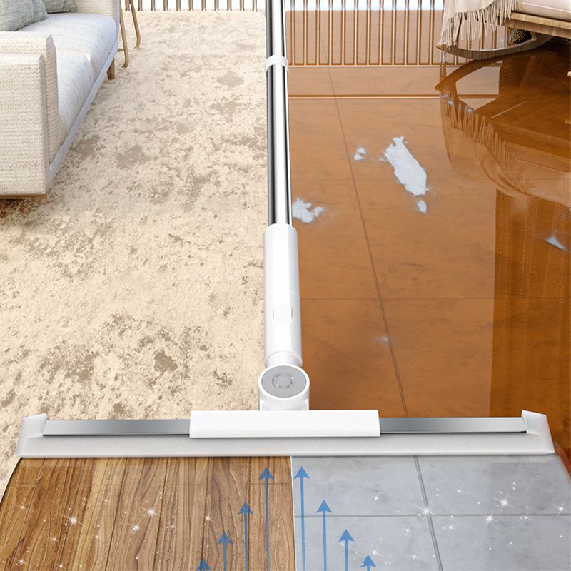3-in-1 Silicone Wiper | Rotating Telescopic Floor Squeegee