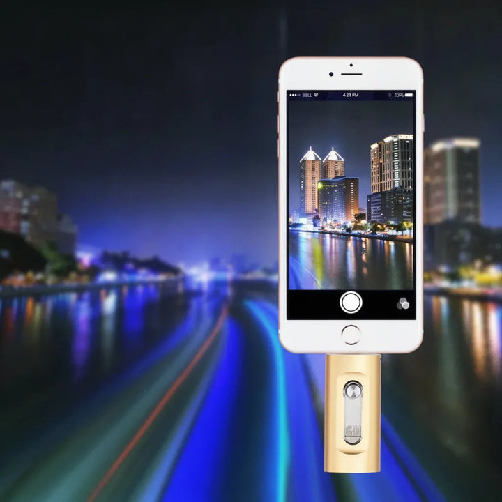 3-in-1 USB Drive — More Storage for iPhone, Android &amp; PC 3