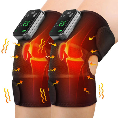 3-in-1 Wireless Heated Massager with Soothing Heat & Vibration | Ergonomic Design for Pain Relief 2