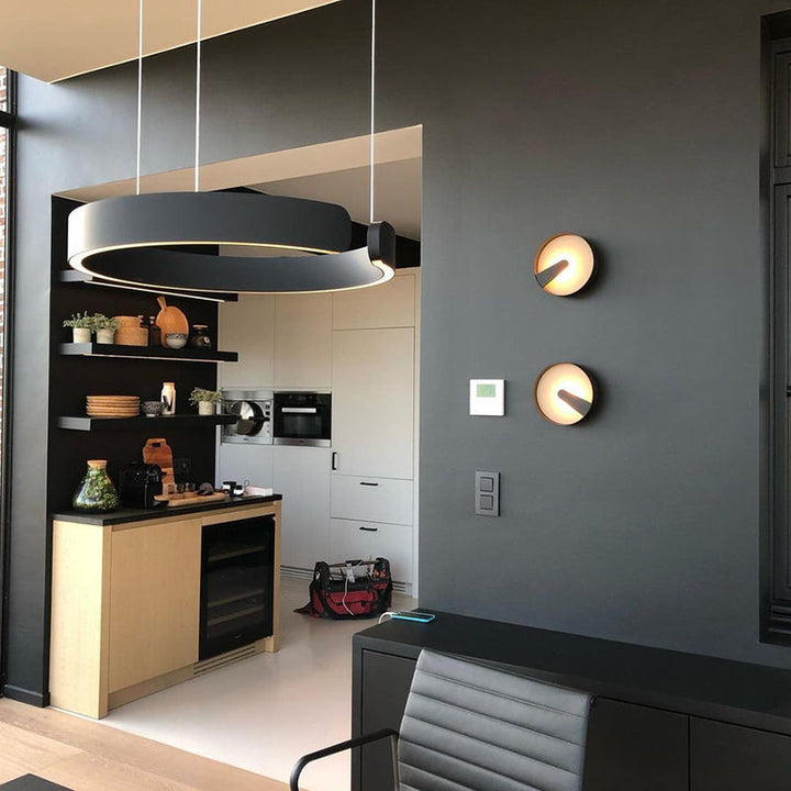LED Pendant Ceiling Light Metal &amp; Acrylic Dome 40/60/80 cm | Black, Gold, Rose Gold, White | Dimmable, 3 Colour Temperatures 8
