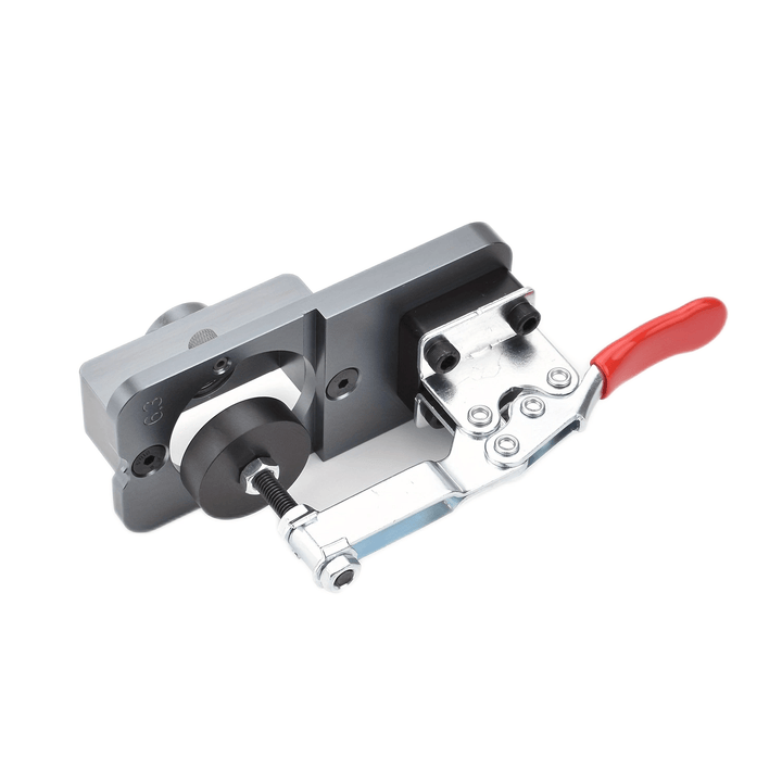 35 mm Hinge Drilling Template Aluminium | Quick-Clamp Jig | Includes Forstner Bit for Concealed Cabinet Hinges