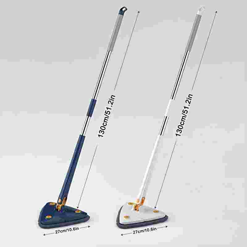 360° Adjustable Cleaning Mop | Triangle Head That Wrings Out