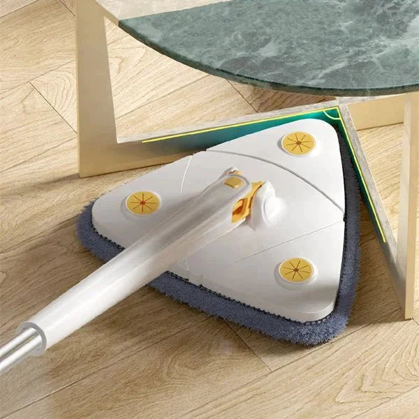 360° Adjustable Cleaning Mop | Triangle Head That Wrings Out