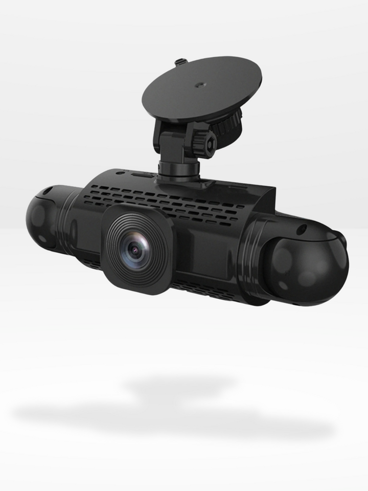360° Dash Camera | 4 Wide-Angle Lenses | 1080P | Night Vision | G-Sensor | Loop Recording | Parking Mode