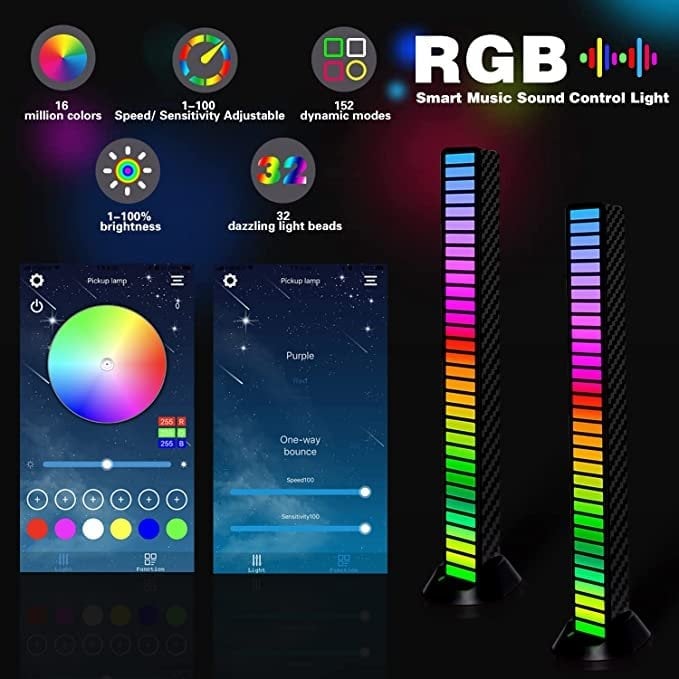 Smart Bulb RGB Bluetooth App-Controlled Sound-Reactive with 8 Dynamic Modes 3