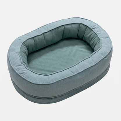 Orthopedic Dog Bed | Waterproof Layer | Removable Washable Cover | Cotton Fleece & Velveteen | M, L & XL