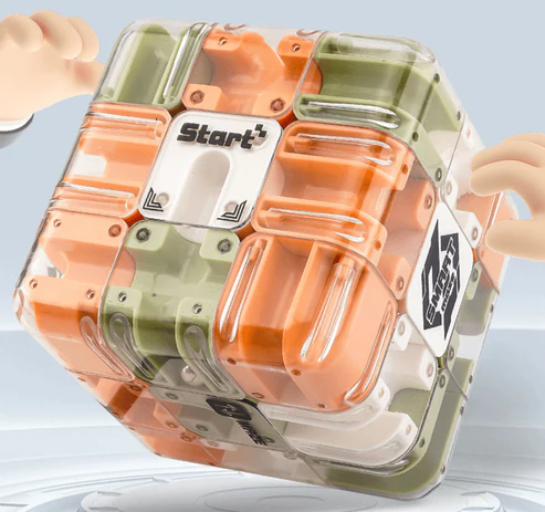 3D Maze Cube | Brain Training Puzzle Toy