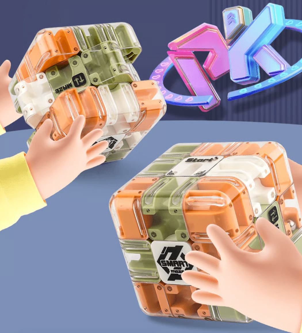 3D Maze Cube | Brain Training Puzzle Toy
