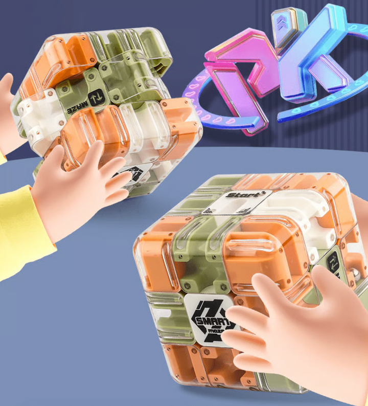 3D Maze Cube | Brain Training Puzzle Toy