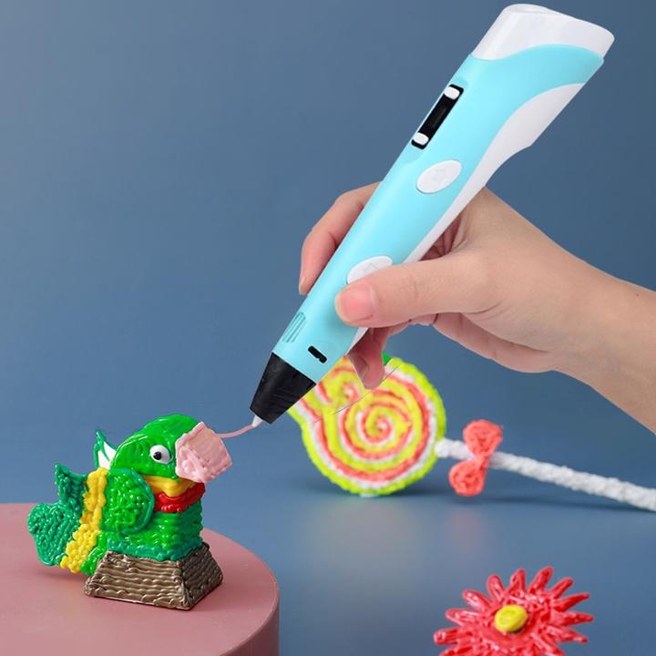 3D Printing Pen for Kids &amp; Adults | Adjustable Temperature &amp; Speed Control | 50m Eco-Friendly PLA Filament Included