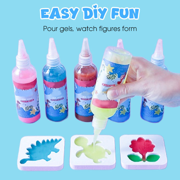 3D Water Beads Craft Kit | Molding Gels for Kids