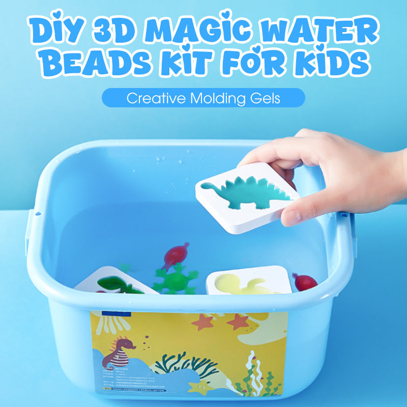 3D Water Beads Craft Kit | Molding Gels for Kids