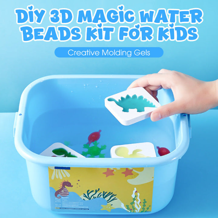 3D Water Beads Craft Kit | Molding Gels for Kids