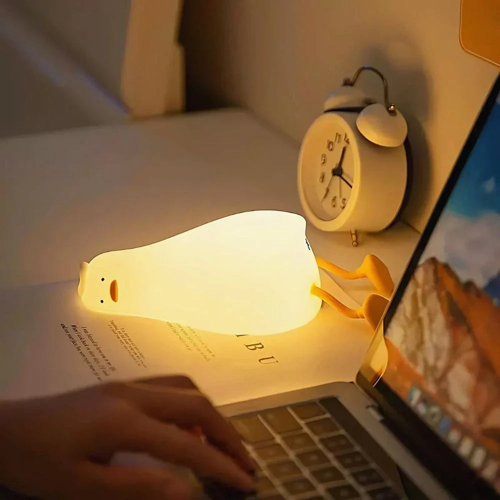 Silicone Squeeze Night Light | Adjustable 3-Level Brightness &amp; Rechargeable | 30-Minute Sleep Timer for Bedtime 14