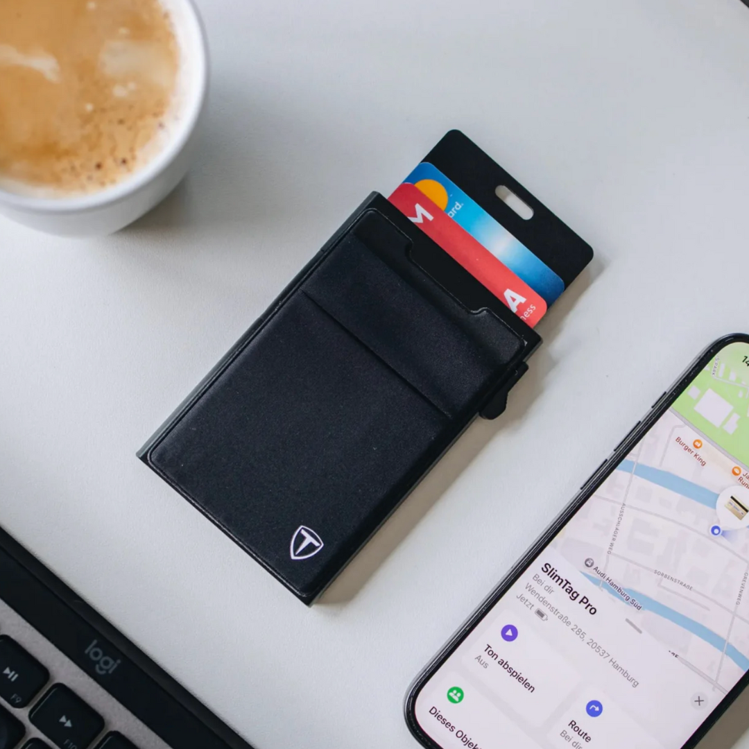 Ultra-Slim Wallet Tracker Card | Bluetooth App Connection &amp; Built-In Speaker | USB-C Rechargeable, 3-Month Battery 2