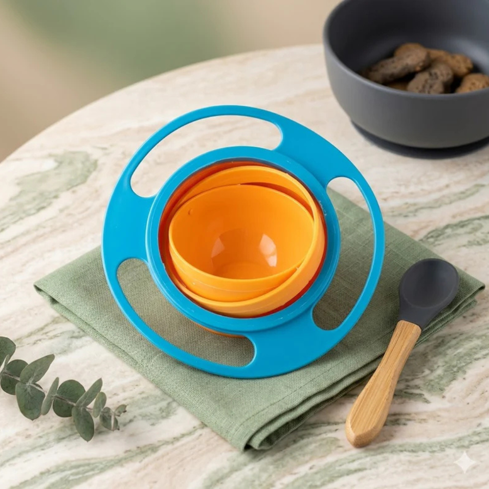 Non-Slip Baby Bowl | Suction Base with Easy-Grip Handles | Spill-Free Mealtimes for Independent Little Eaters Every Day 2