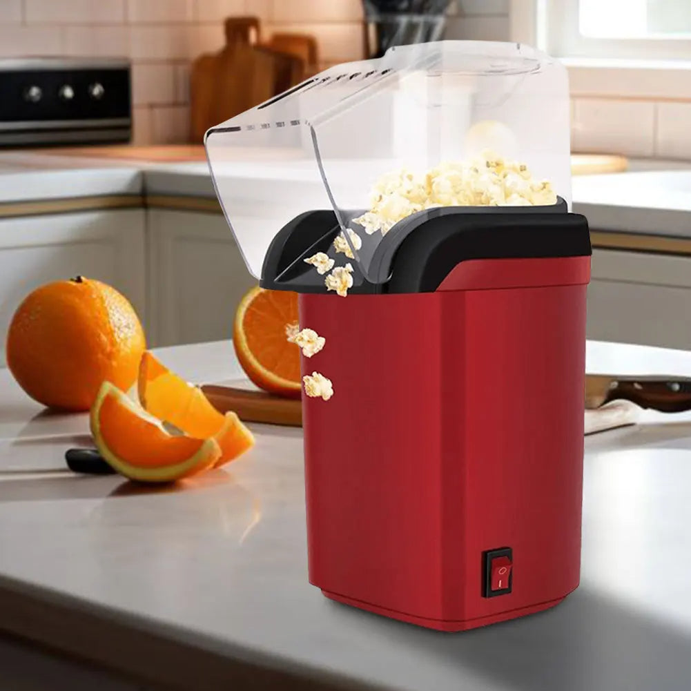Automatic Popcorn Maker Machine | Oil-Free Hot Air Popping | Pops Fresh in 3 Minutes, Up to 90% Popping Rate, No Oil Needed 1