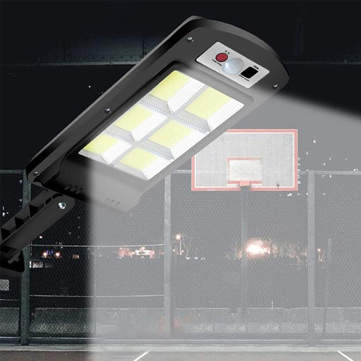 Solar LED Outdoor Lamp 200W COB | Motion &amp; Twilight Sensor, Remote Control | 360° Beam, Weatherproof ABS, 365 mm 3