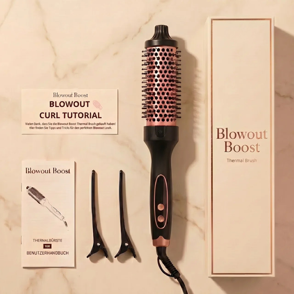 5-in-1 Hot Air Styling Brush | Ionic Technology | Dries, Straightens, Curls, Adds Volume & Smooths Frizz for All Hair Types 2