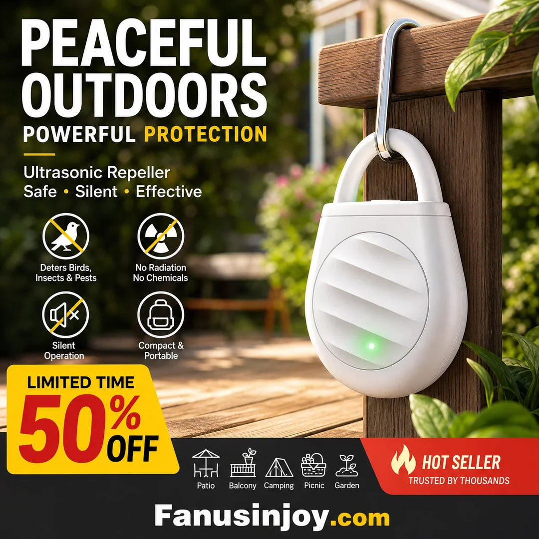 Ultrasonic Pest Control Device Portable Rechargeable USB-C with 3 Modes 4