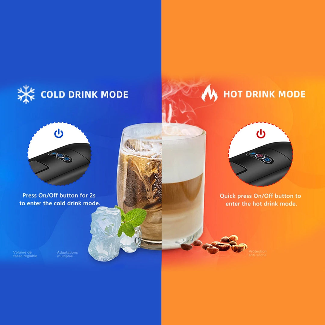 4-in-1 Coffee Machine | 19-Bar Pressure | Nespresso &amp; K-Cup Compatible | 25 Sec Brew | 68dB