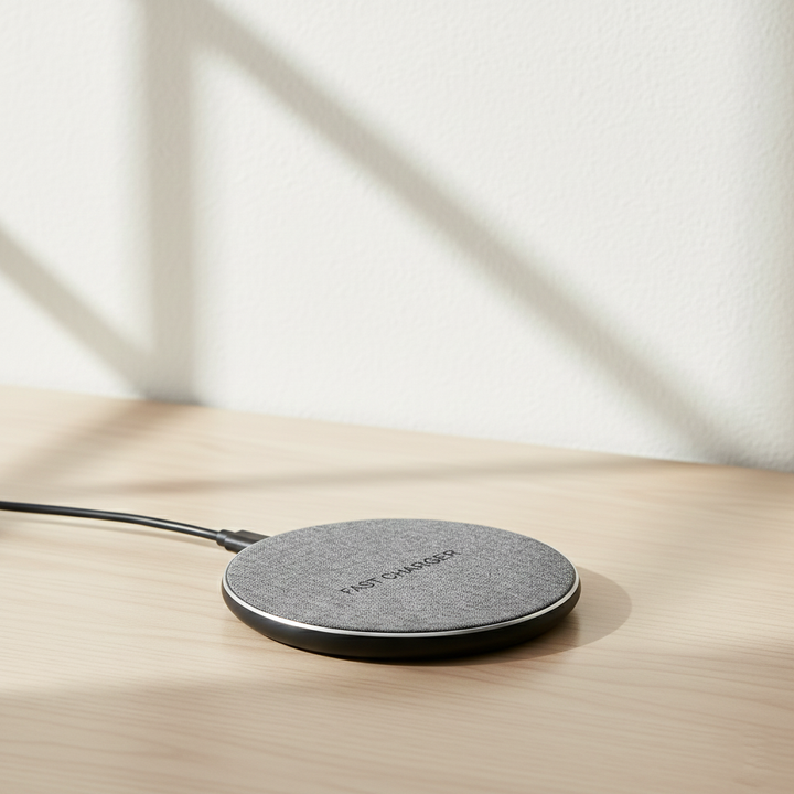 40W Dual Device Wireless Charger Station with LED Display – Fast Charging, Compact Design 1