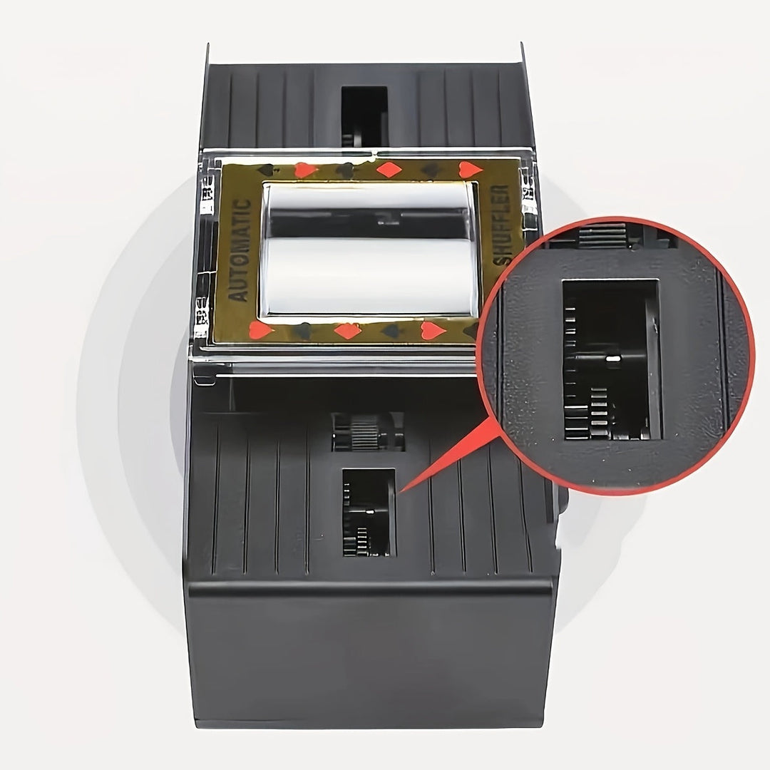 Automatic Card Shuffler for Standard Playing Cards | Battery Operated, Plastic | Poker, Bridge &amp; Board Game Nights 7