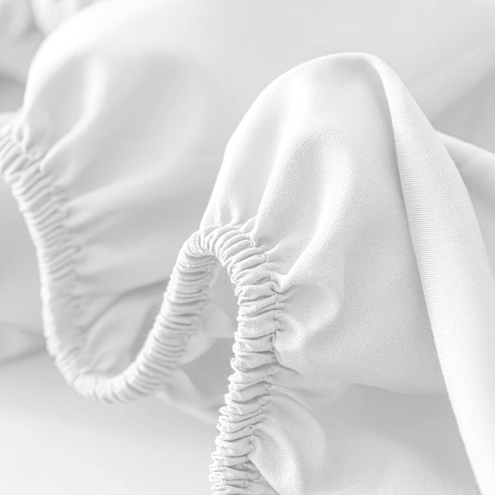 Extra Deep Fitted Bed Sheet, Up to 29 cm Depth | Single, Double, King, Super King, 12 Colours | Wrinkle-Resistant All-Season Fit 4