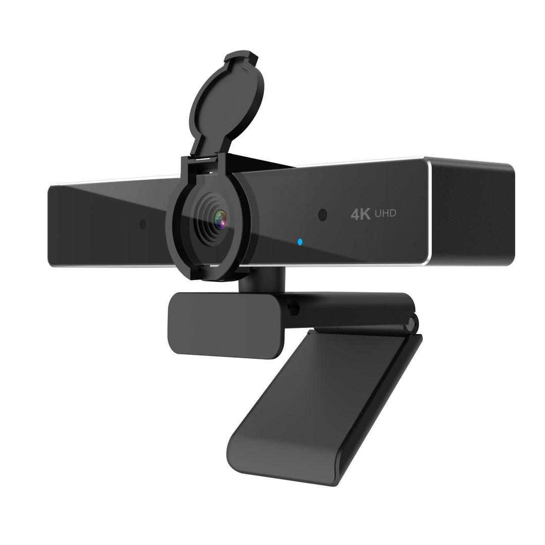 4K Ultra HD Webcam with Autofocus | 8MP CMOS Sensor, 7-Layer Lens | 1080P 50fps Streaming, Built-in Mic, USB 2.0