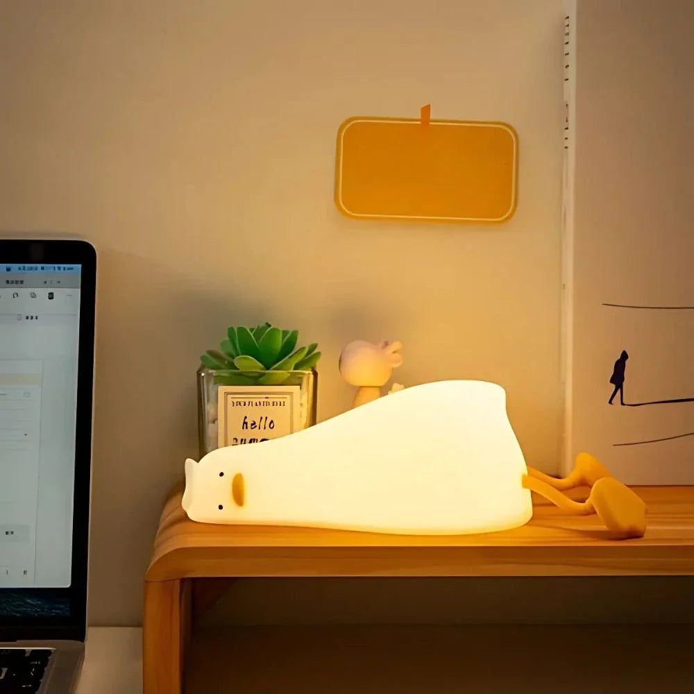 Silicone Squeeze Night Light | Adjustable 3-Level Brightness &amp; Rechargeable | 30-Minute Sleep Timer for Bedtime 16