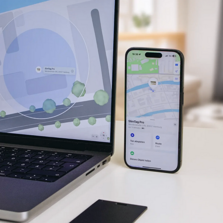 Ultra-Slim Wallet Tracker Card | Bluetooth App Connection &amp; Built-In Speaker | USB-C Rechargeable, 3-Month Battery 4