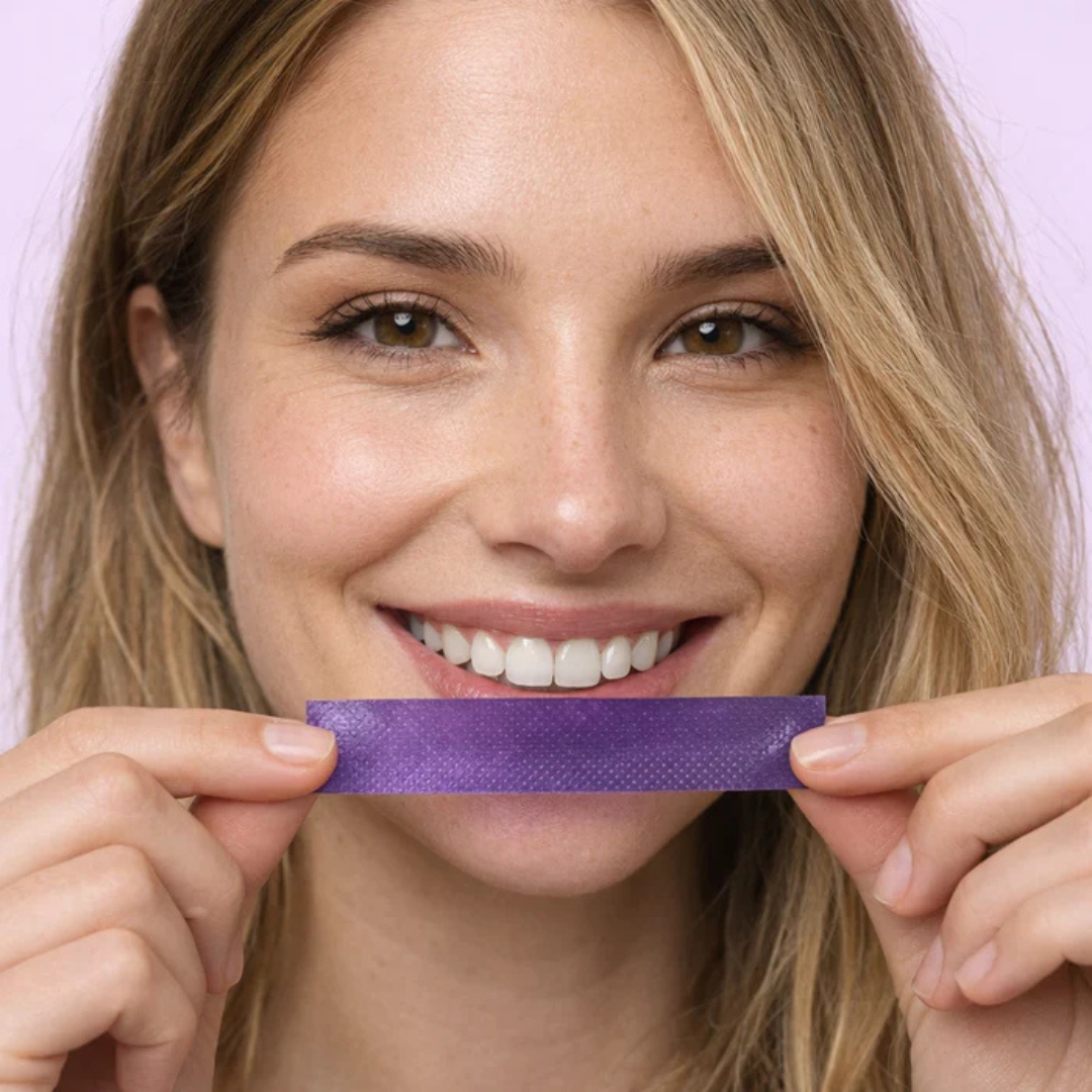 Teeth Whitening Strips | Gel Technology for Even Coverage | 30-Minute Results, Removes Stains, Gentle Formula, Easy Application 4
